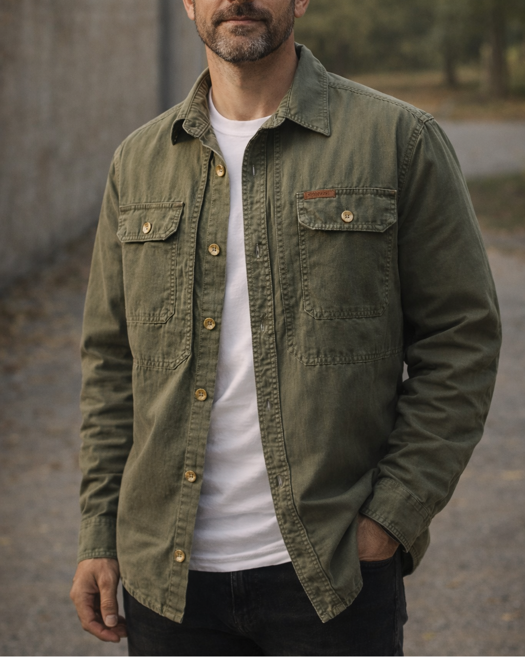 Anson | bomullsovershirt