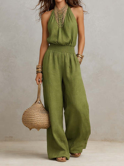 Valeria | Elegant jumpsuit med halter
