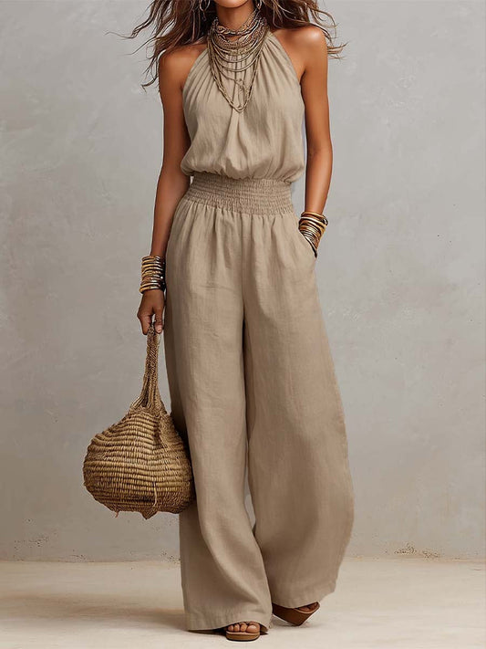 Valeria | Elegant jumpsuit med halter