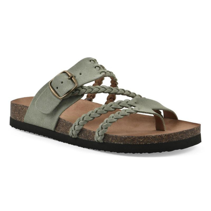 Aurora™- Flätade sandaler i kork komfort