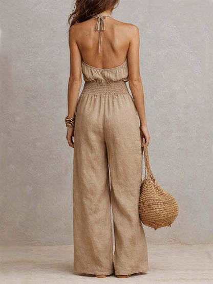 Valeria | Elegant jumpsuit med halter