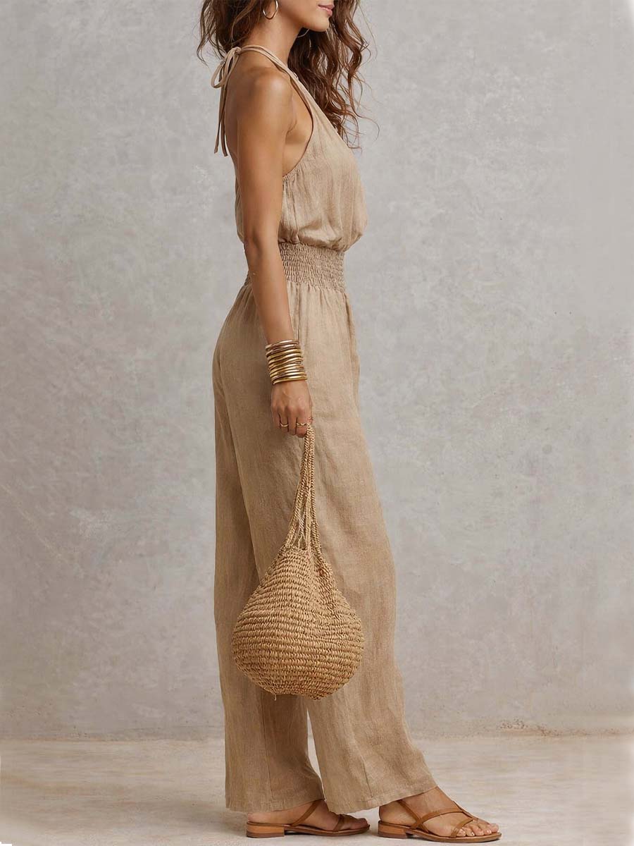 Valeria | Elegant jumpsuit med halter