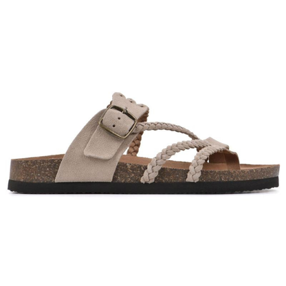Aurora™- Flätade sandaler i kork komfort