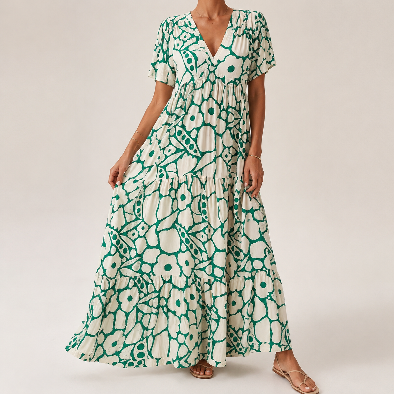 DELACROIX | Långklänning bohemisk elegant Clara