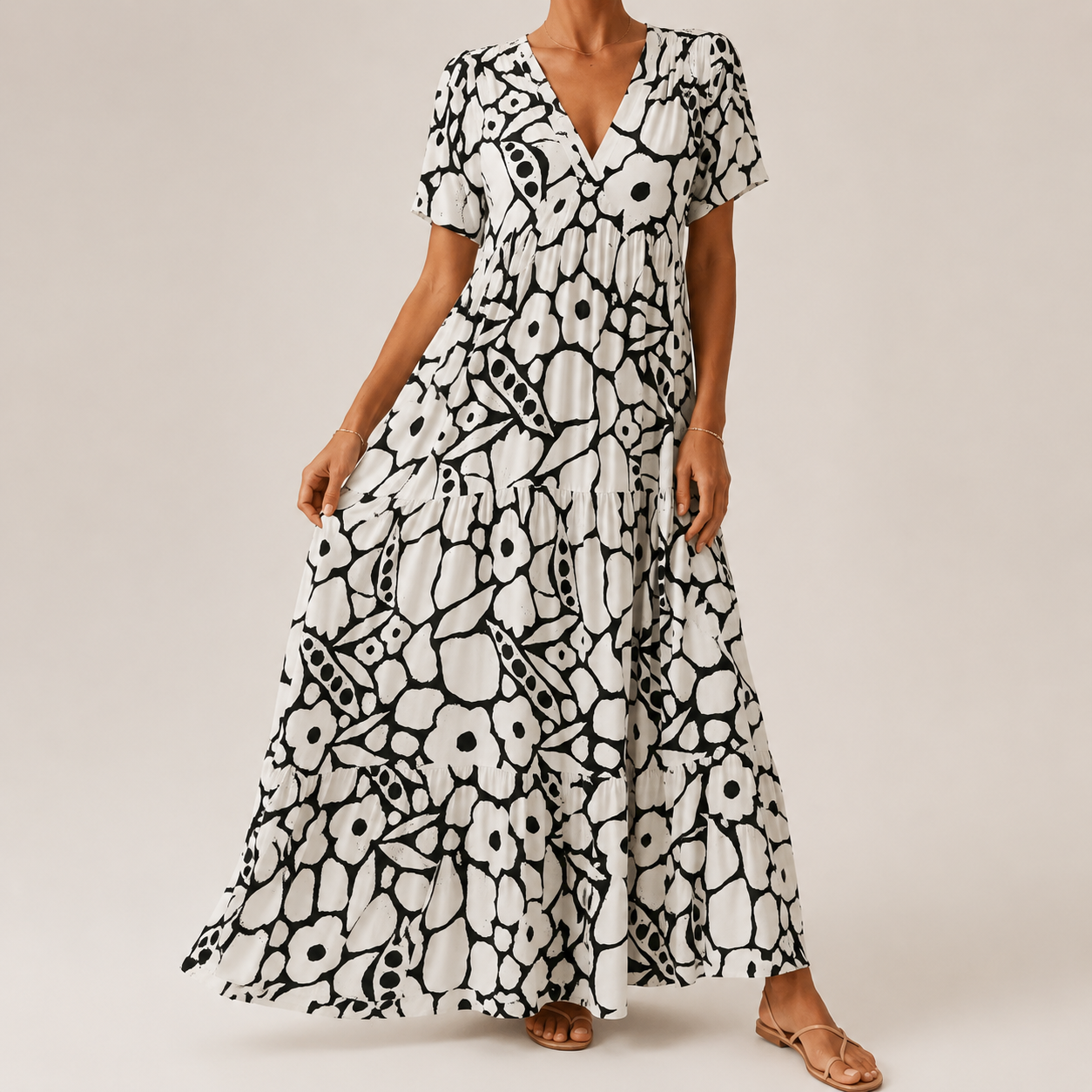 DELACROIX | Långklänning bohemisk elegant Clara
