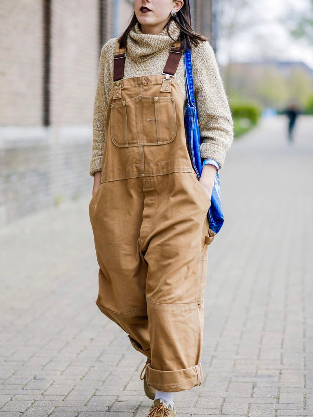 Janice | Jumpsuit i canvas för damer