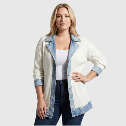 Liv | Avslappnad jeansjacka