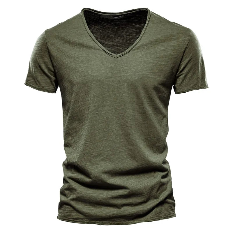 Cazel | Bomulls-T-shirt för sommaren