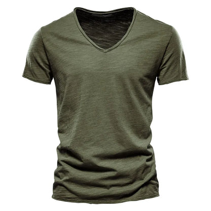 Cazel | Bomulls-T-shirt för sommaren