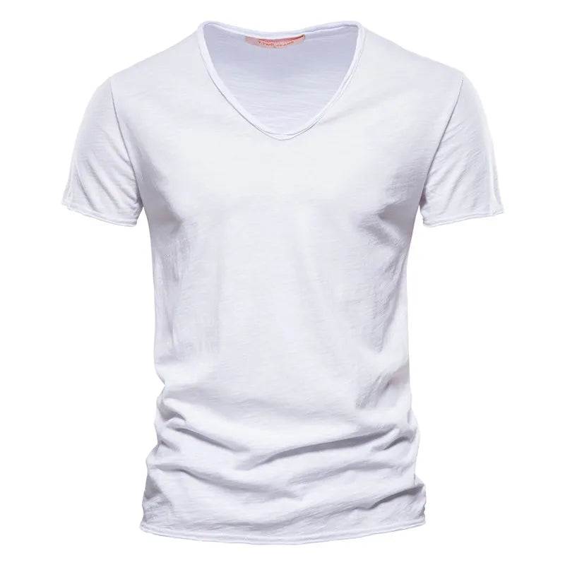 Cazel | Bomulls-T-shirt för sommaren