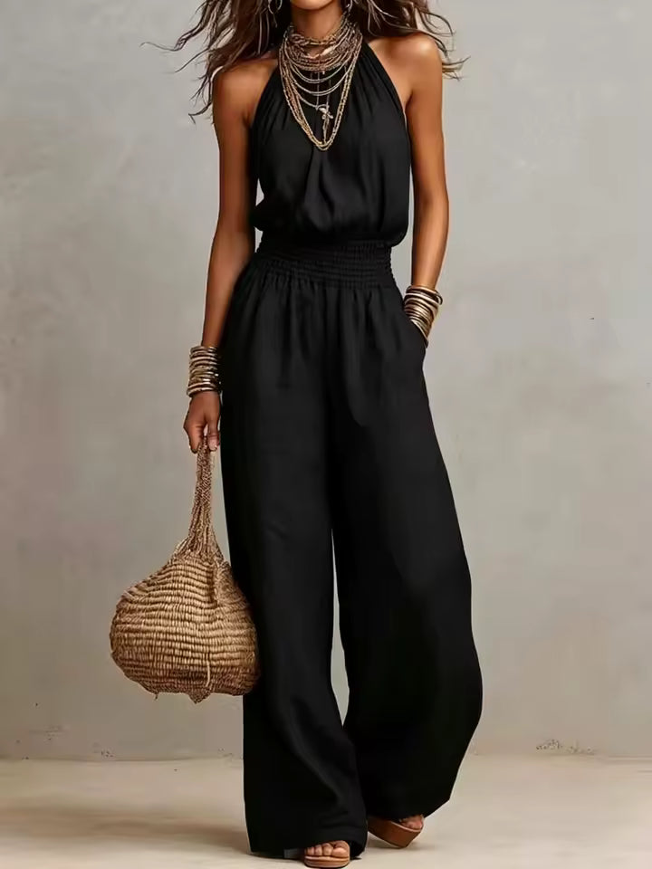 Valeria | Elegant jumpsuit med halter