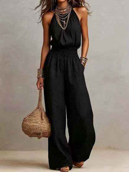 Valeria | Elegant jumpsuit med halter