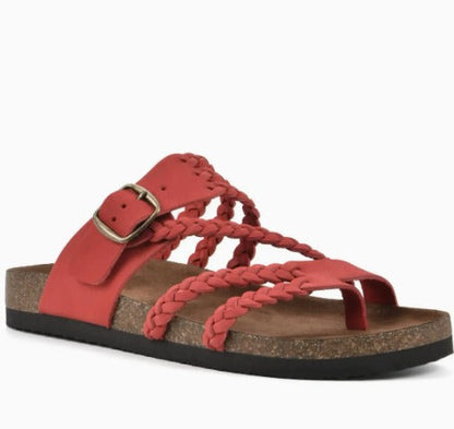 Aurora™- Flätade sandaler i kork komfort