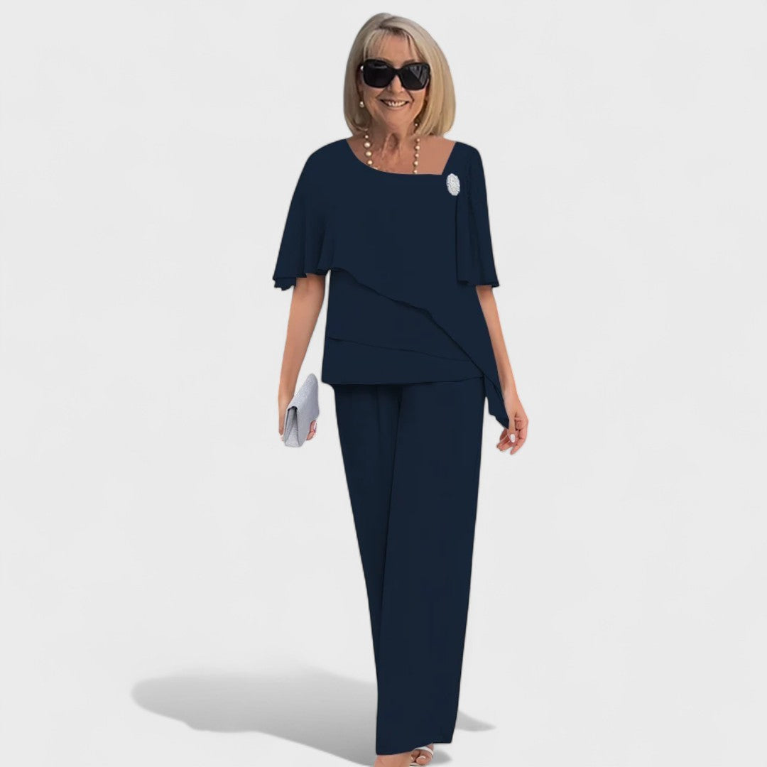 Becky | elegant flerskiktat tvådelat set