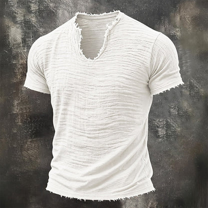 Varel | Vintage T-shirt med V-ringning