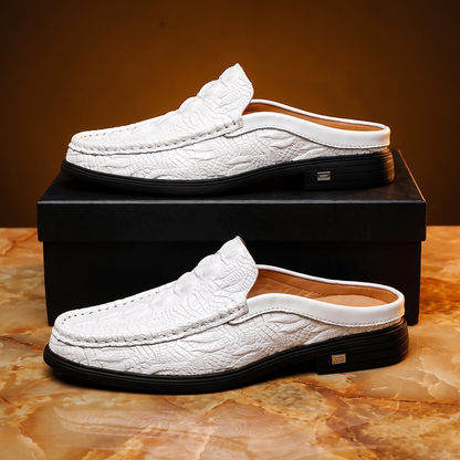 Capri-mule loafers