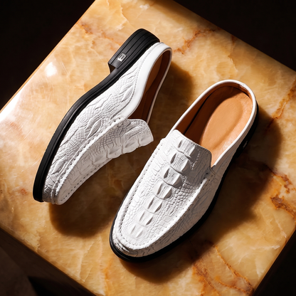 Capri-mule loafers