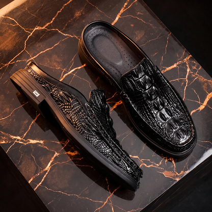 Capri-mule loafers