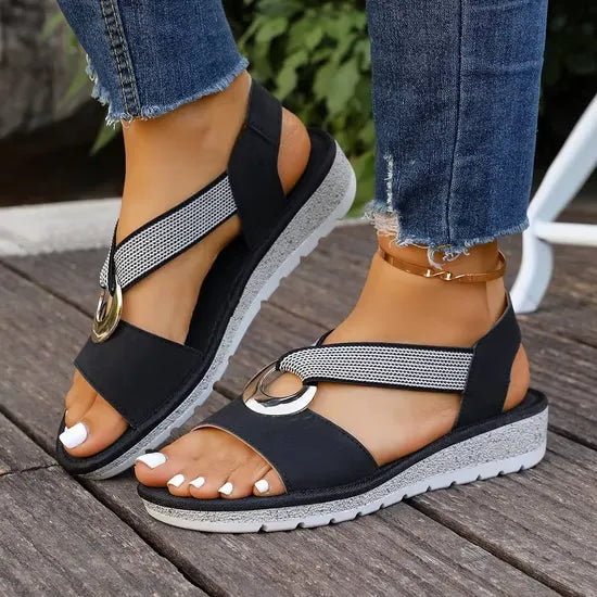 Damsandaler | Bekväma sommarsandaler med stilfull design