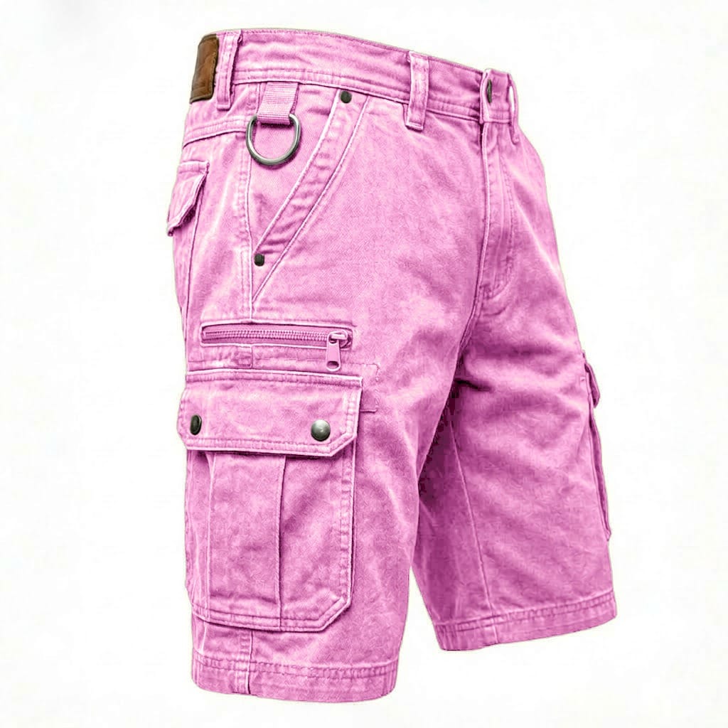Beeckhoven™ | Funktionell Denim Cargo Shorts