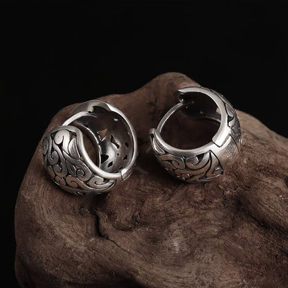 Relic sterlingsilverörhängen