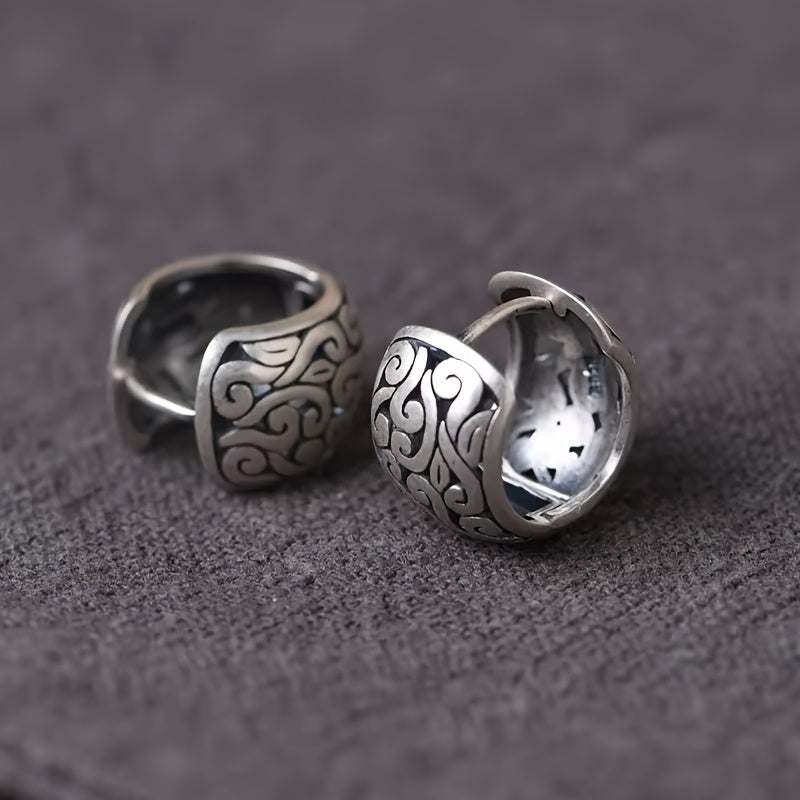 Relic sterlingsilverörhängen