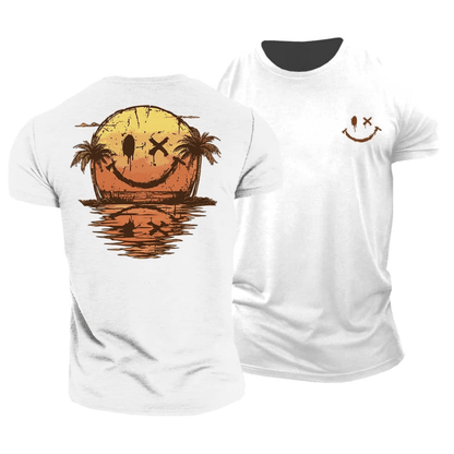 Somrig Smiley Havs-T-shirt