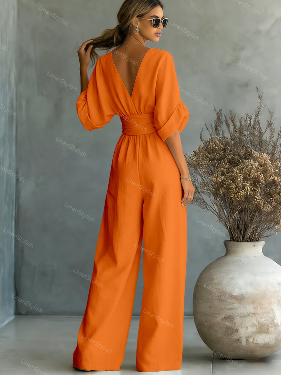 Elira | Essential V-ringad jumpsuit