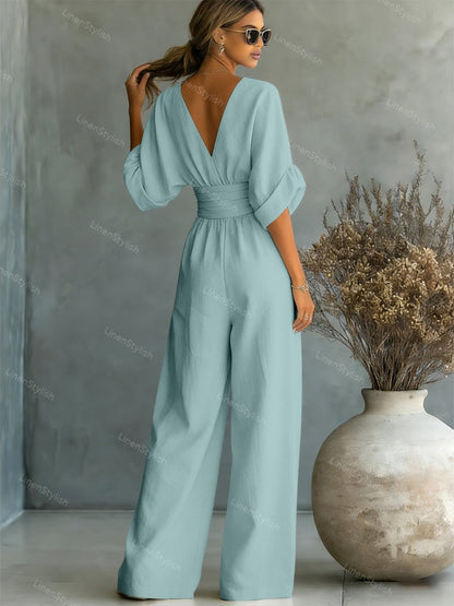Elira | Essential V-ringad jumpsuit