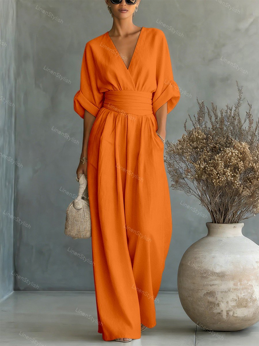 Elira | Essential V-ringad jumpsuit
