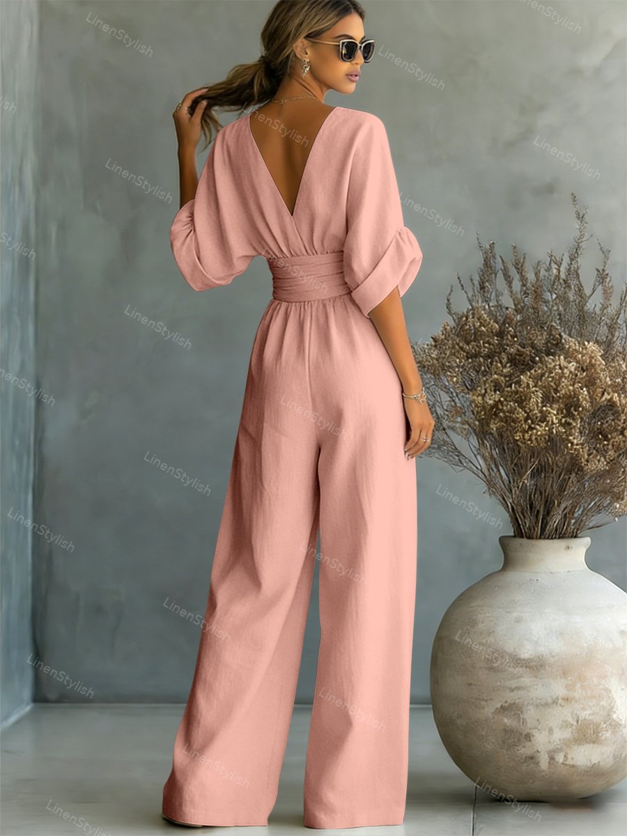 Elira | Essential V-ringad jumpsuit